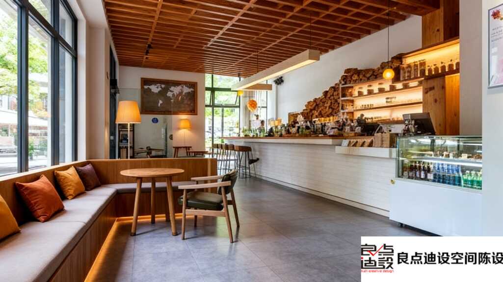 被问爆了!这家原木风咖啡店软装设计，随手一拍都是治愈大片!✨